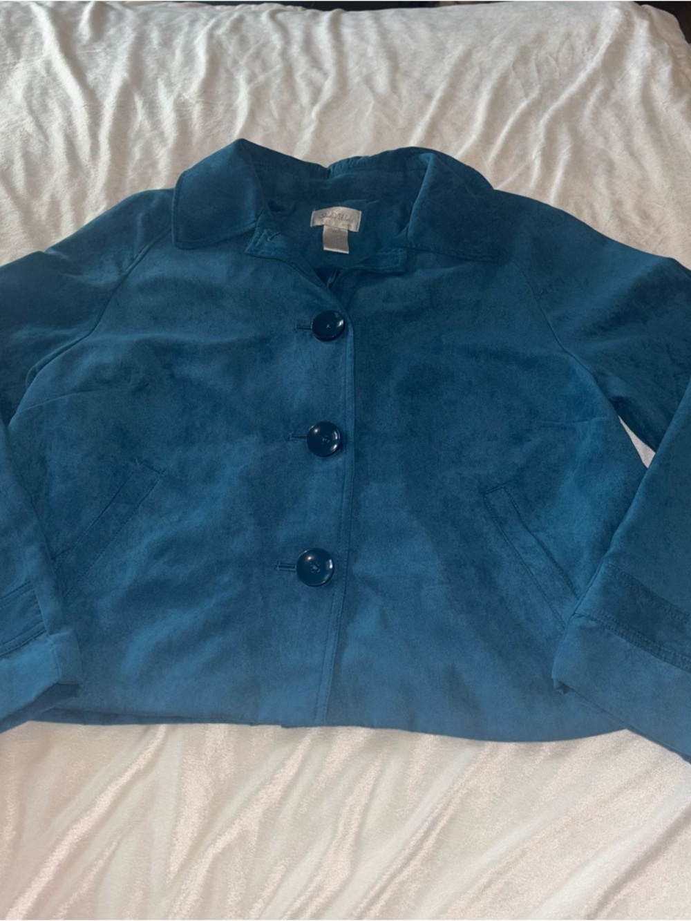 Studio Works Faux Suede Petite (14) Jacket